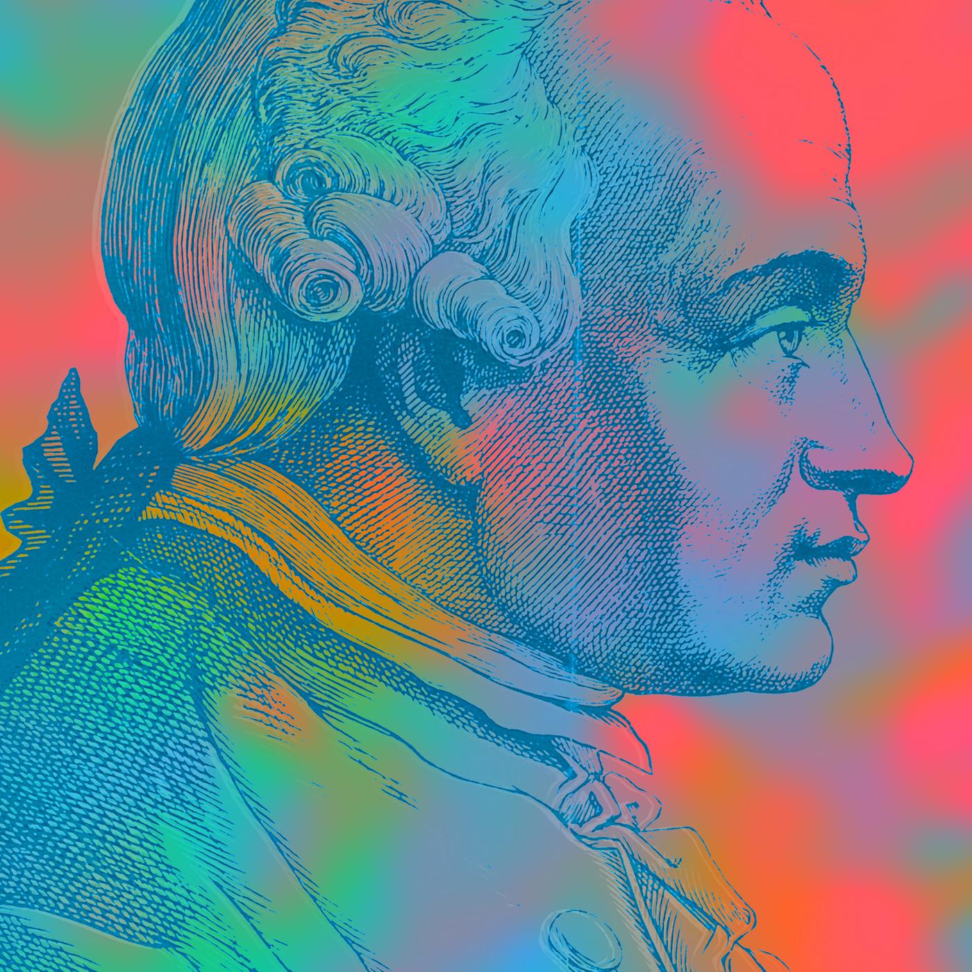 Immanuel Kant Zeichnung