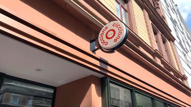 Außenansicht der Pizzeria Ciccione 