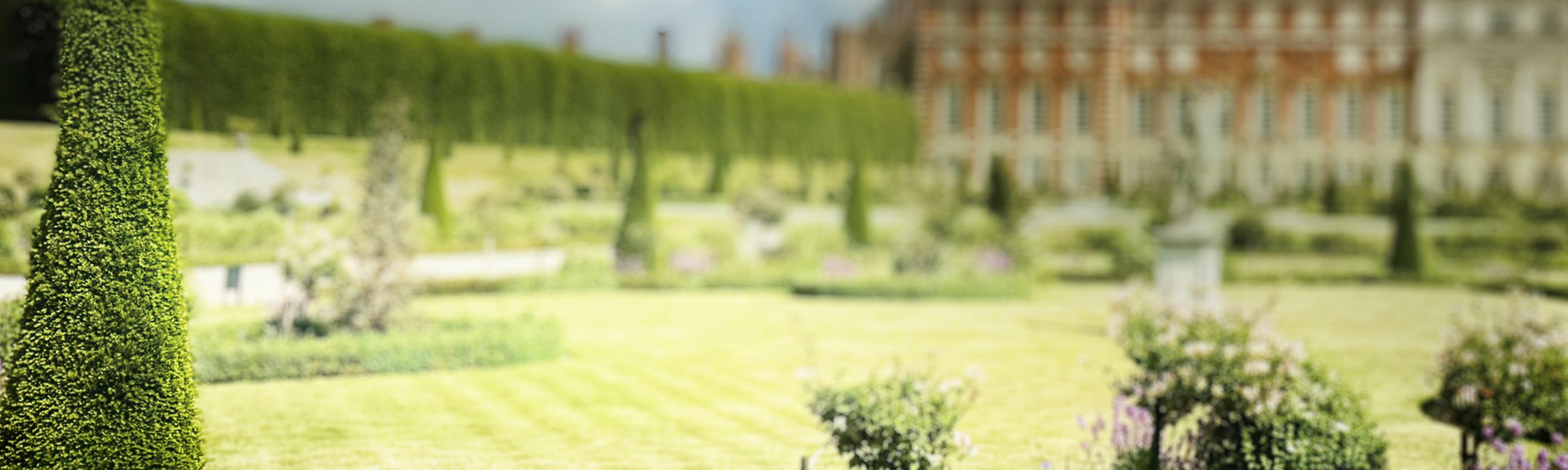 Hintergrund Königliche Gärten