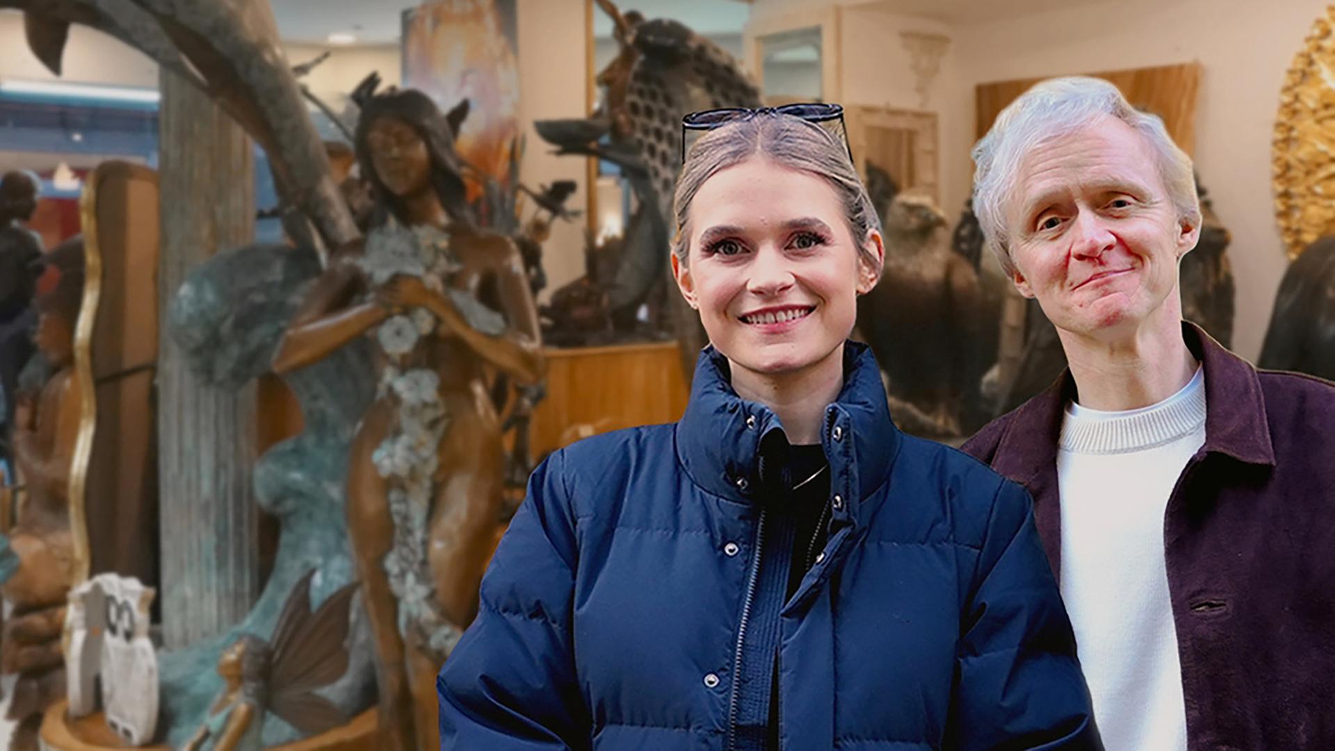 Aufeinandertreffen der beiden Content-Schwergewichte: Pierre M. Krause und Marie Lina Smyrek sind sich direkt sympathisch