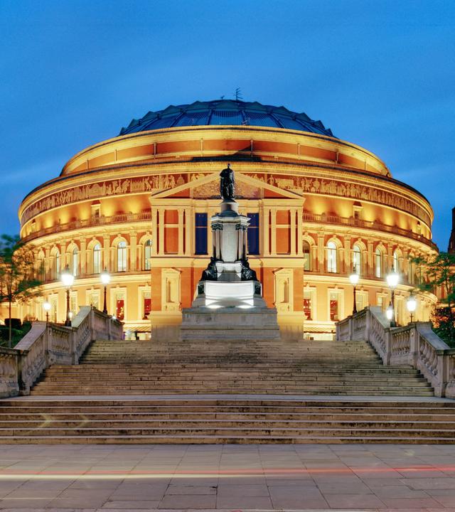 Ansicht der Royal Albert Hall in London.