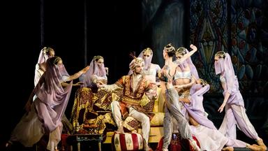 Mihail Sosnovschi (Seyd Pascha), Liudmila Konovalova (Gulnare), Ensemble.