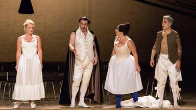 Szenenbild aus "Le nozze di Figaro"