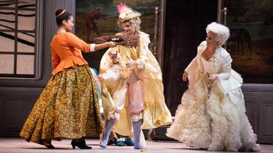 Szenebild aus "Le nozze di Figaro"