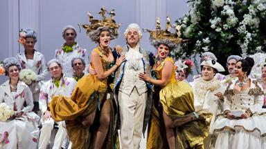 Szenenbild aus "Le nozze di Figaro"