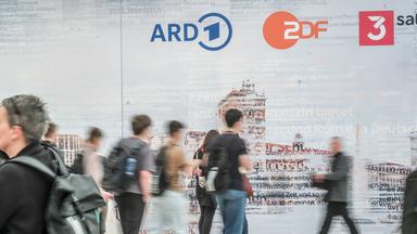 Die ARD, ZDF, 3sat Literaturbühne auf der Leipziger Buchmesse