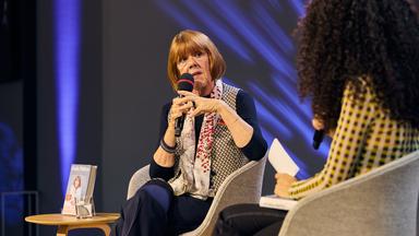 Gisèle Pelicot auf der Literaturbühne von ARD, ZDF und 3sat - Frankfurter Buchmesse