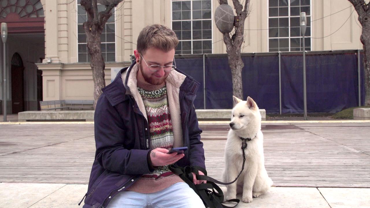  TikToker Danny mit Hündin Nala