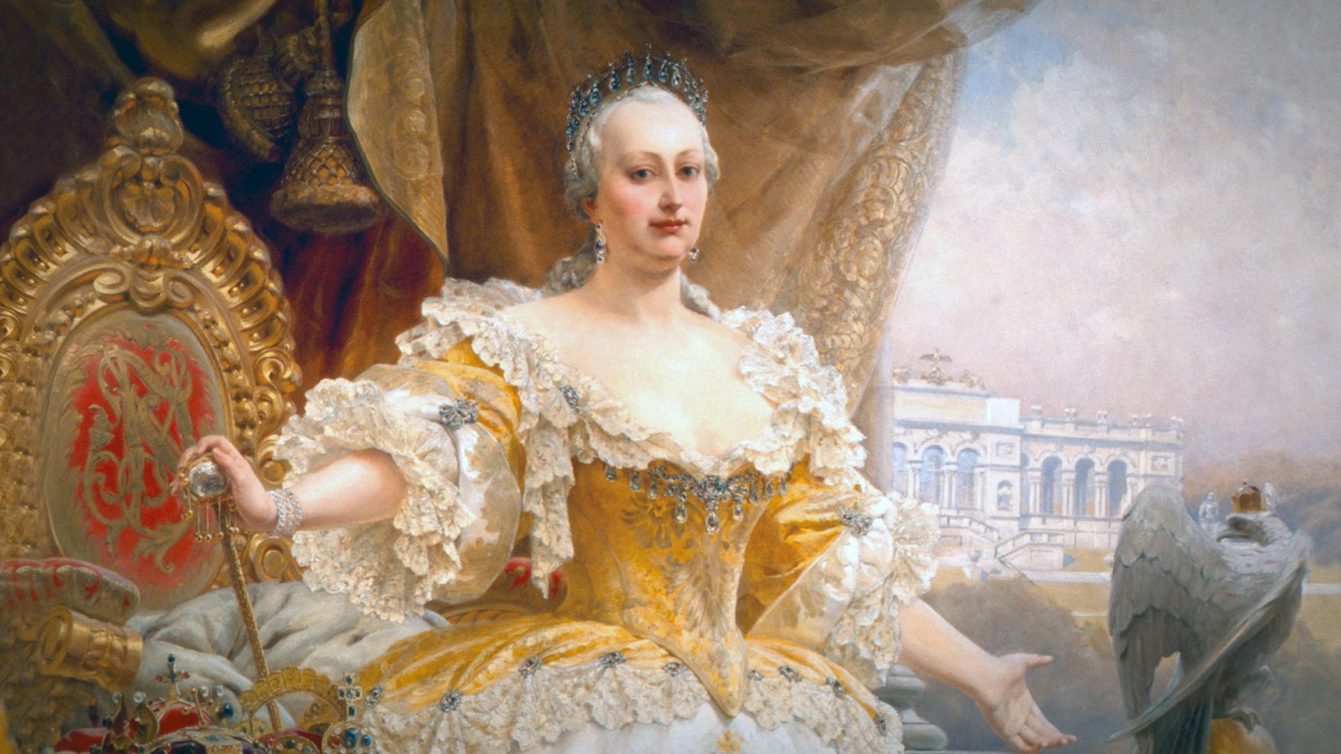 Hofmobiliendepot Wien, Gemälde Maria Theresia