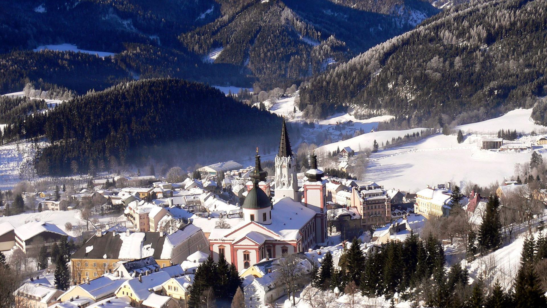 Mariazell im Winter