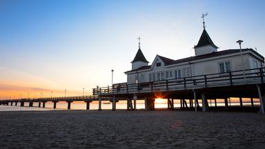 Die Seebrücke in Ahlbeck ist ein Schmuckstück aus der Kaiserzeit.
