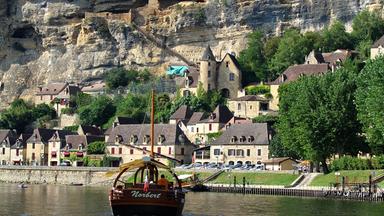 Der malerische Ort von La Roque-Gageac