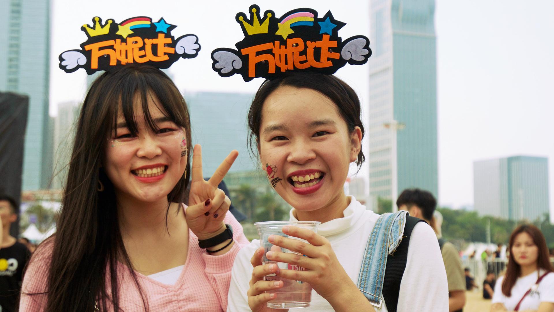 China Backstage: Fans am Strawberry Rockfestival in Xiamen