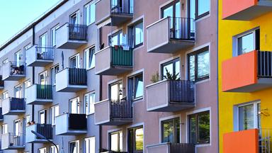 Ein modernes Mietshaus, 