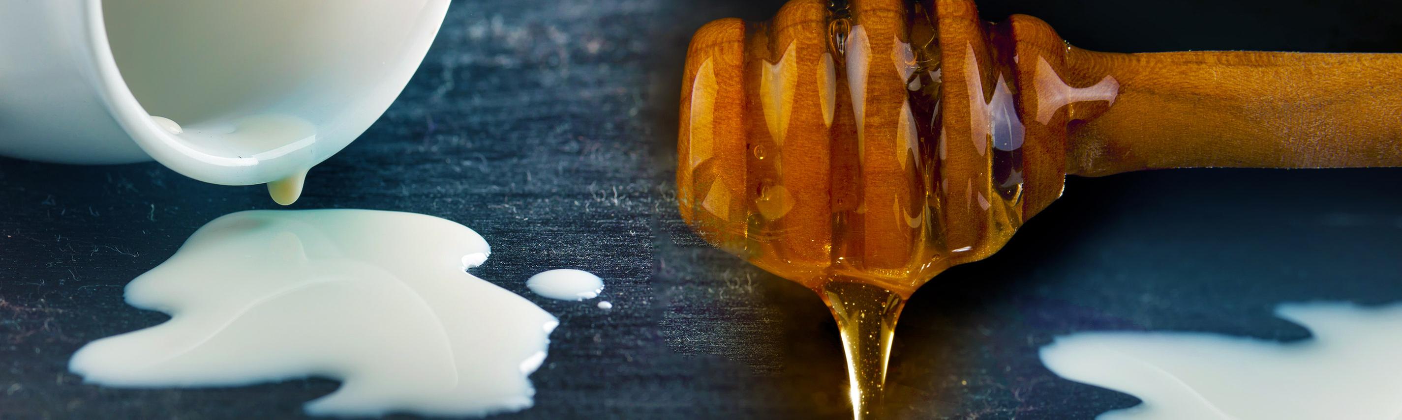 Milch und Honig Sendebereich Hintergrund 