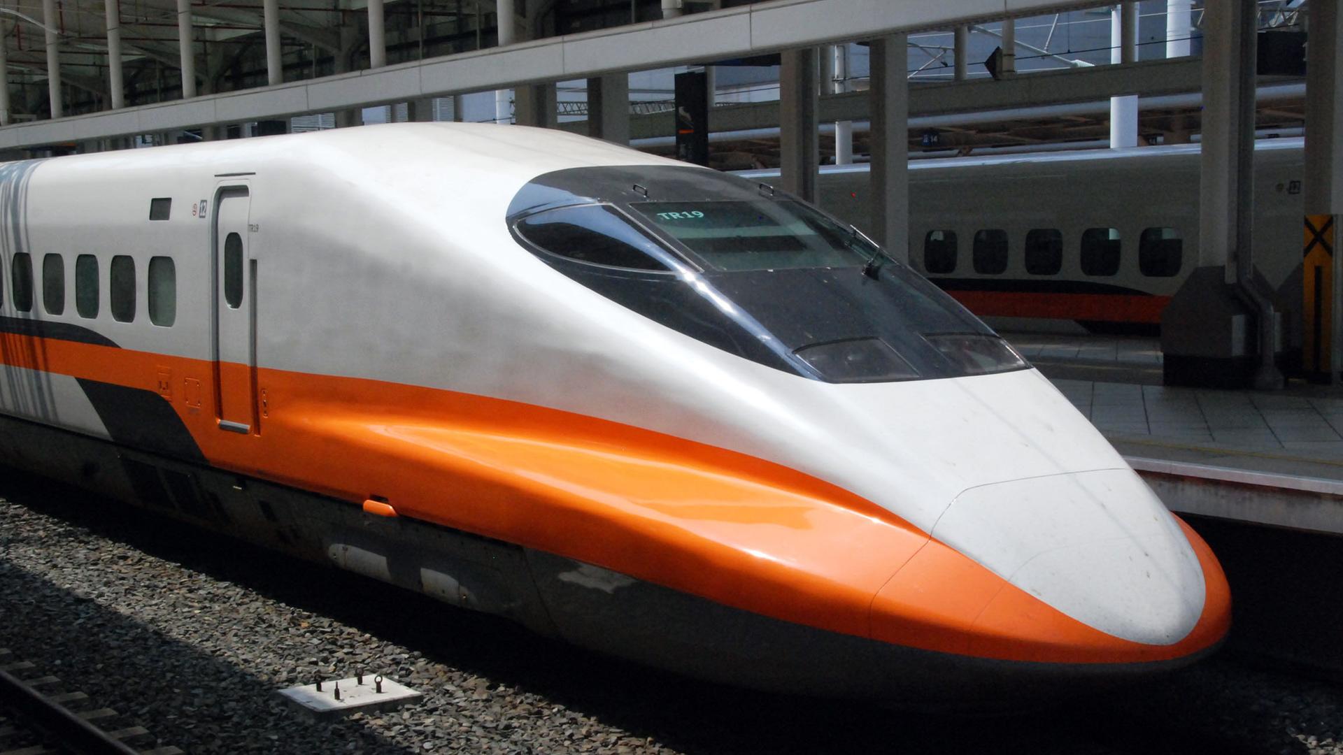 30 dieser Shinkansen sind in Taiwan im Einsatz.