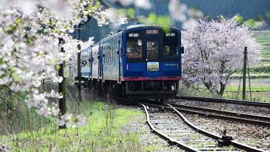 Die Noto-Railway auf der Noto-Halbinsel.