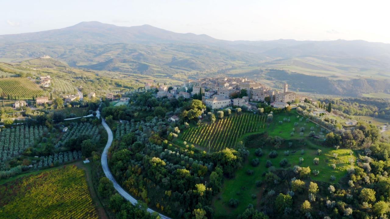 Das kleine Dorf Monte Antico