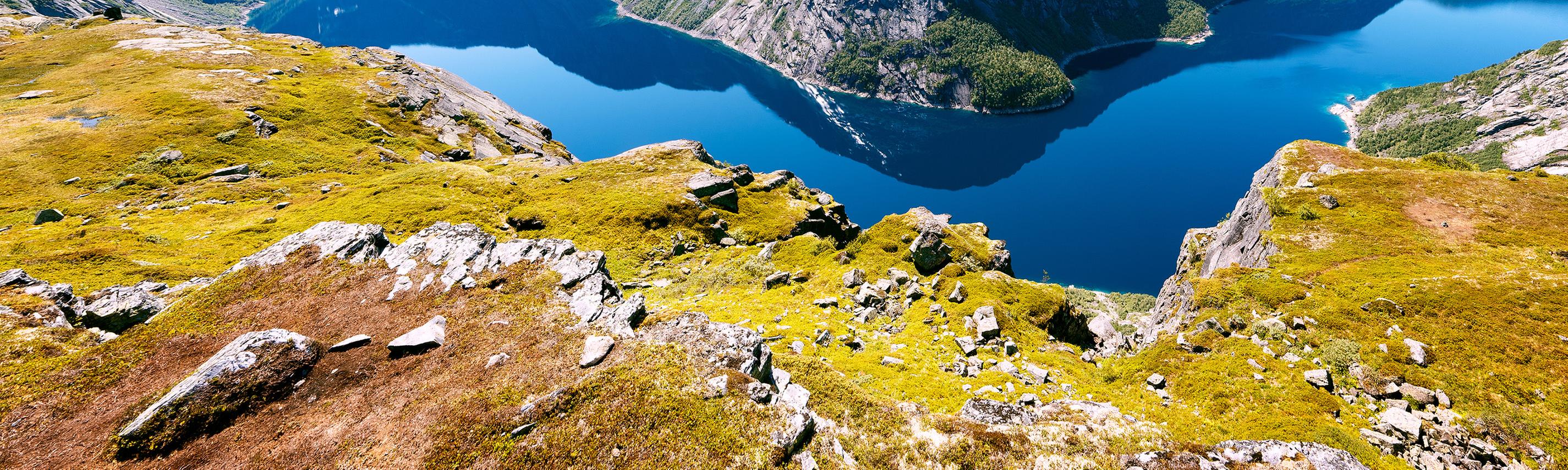 Sendebereich Hintergrund Mittsommer in Norwegen
