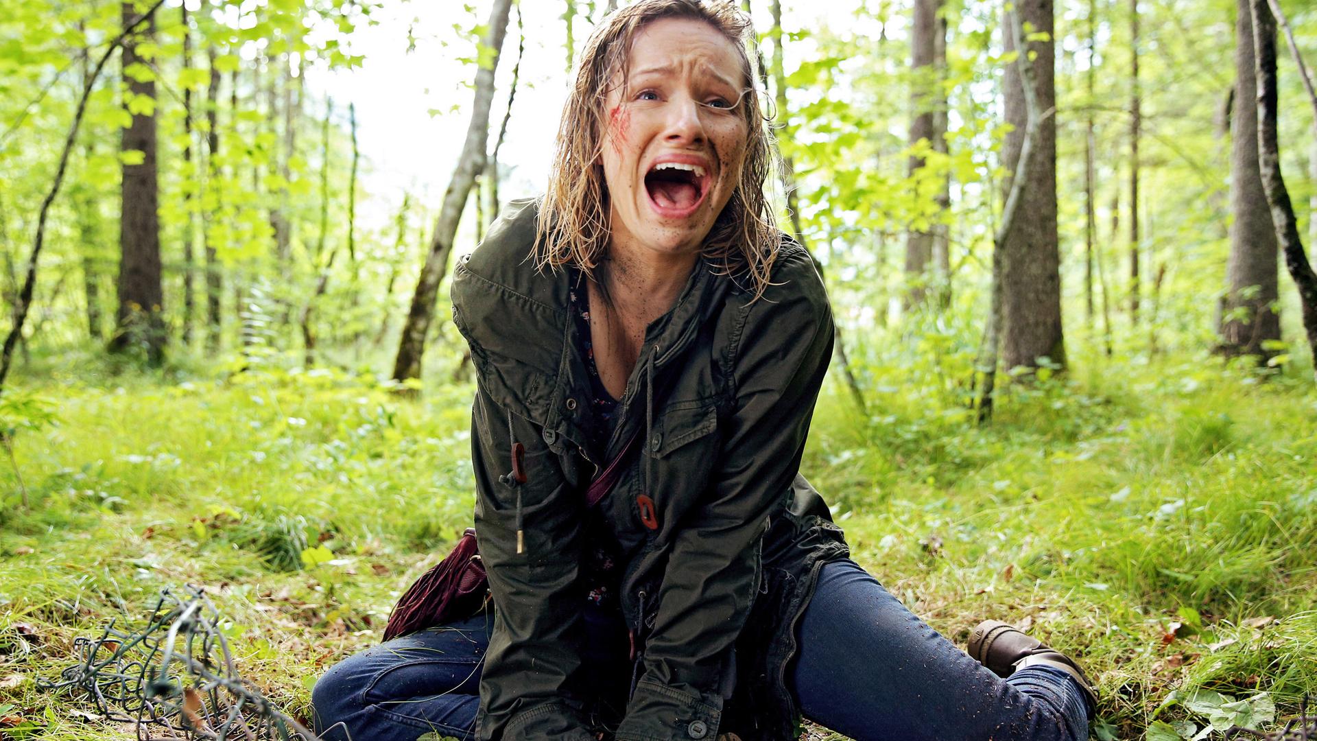 Der Prostituierten Dana (Visnja Sretenovic) ist die Flucht gelungen. Sie versucht, ihren Peinigern zu entkommen.