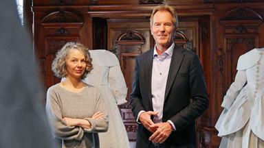 Markus Brock mit Melinda Nadj Abonji