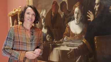 Die Schauspielerin Ulrike Folkerts zu Gast im Schloss Wilhelmshöhe in Kassel