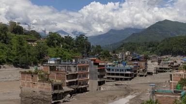 Die Folgen der Sturmflut in Nepal