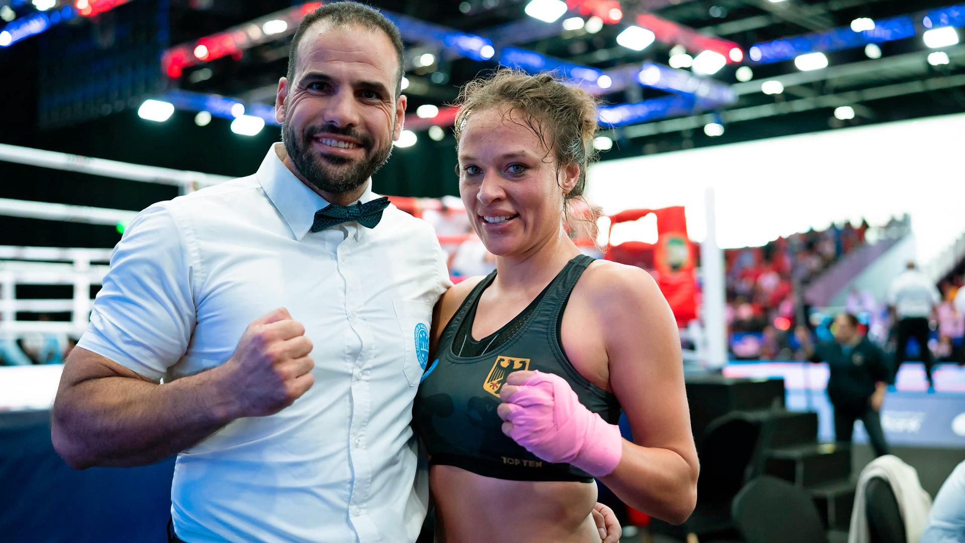 Jette Körner und ihr Trainer Rateb Hatahet sind voller neuer Pläne. Ihr nächstes Ziel: Die Europameisterschaft 2026 in Mazedonien.