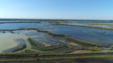 Die Lagune von Venedig bei Caposile Richtung Cavallino