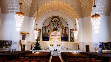  Innenansicht der Otto Wagner Kirche am Steinhof (St. Leopoldi)