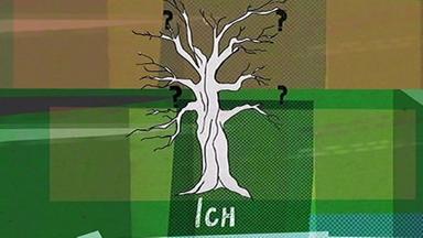 Zeichentrickbild eines Baumes ohne Blätter. An den Enden der vielen Ästen sind Fragezeichen erkennbar.