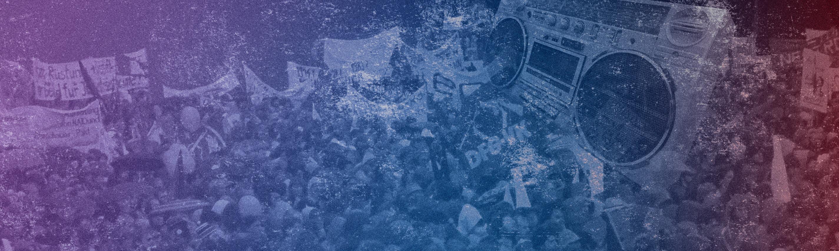 Protest! Songs! Sendebereich Hintergrund