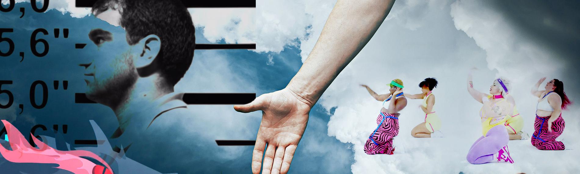 Collage aus Stills von Kulturdokubeiträgen