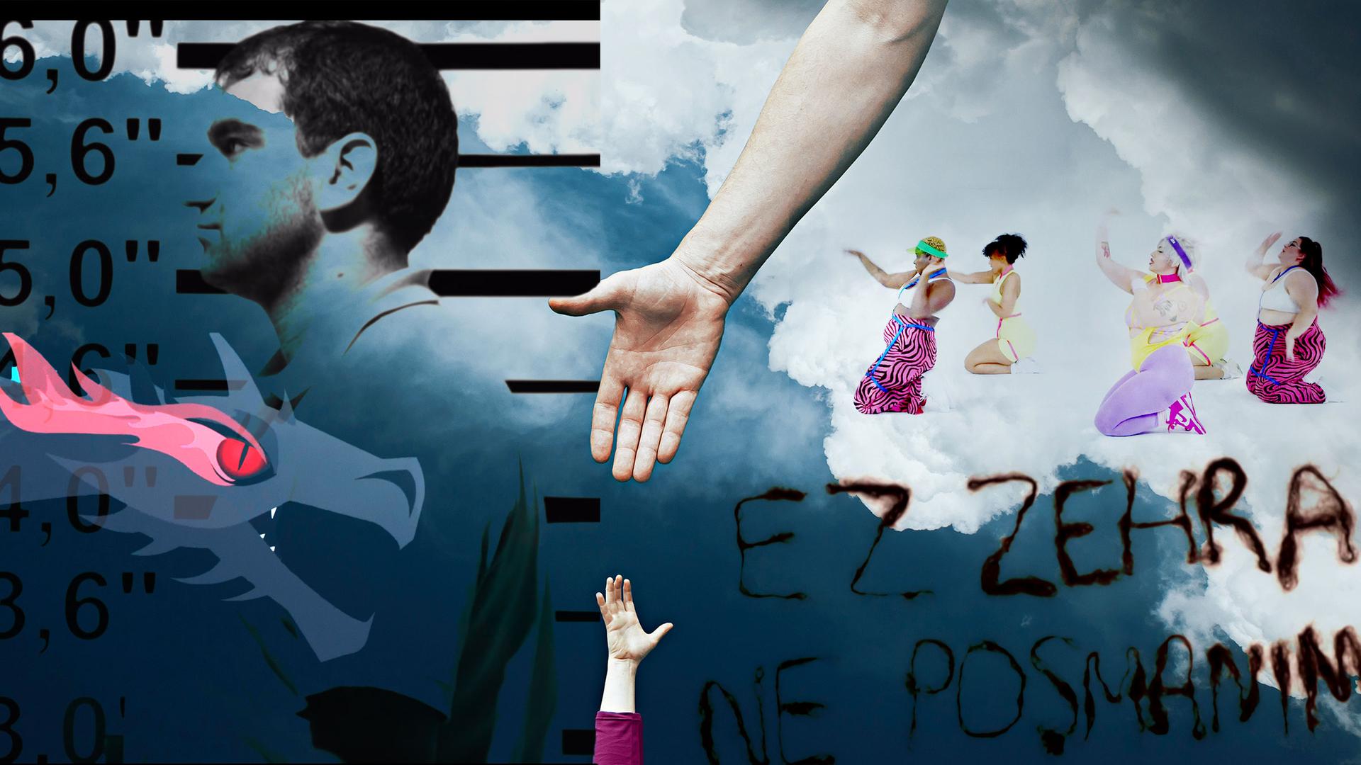 Collage aus Stills von Kulturdokubeiträgen