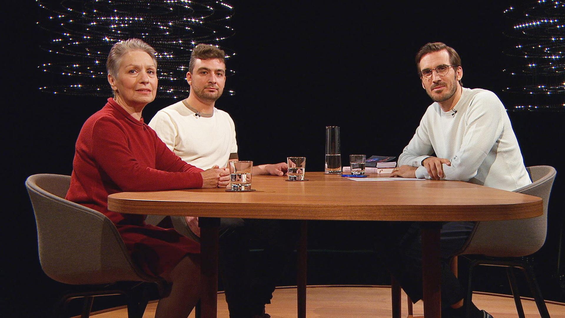 Martina Maria Sam, Soziologin und Rudolf Steiner-Biografin, Ansgar Martins, Religionsphilosoph und Moderator Yves Bossart