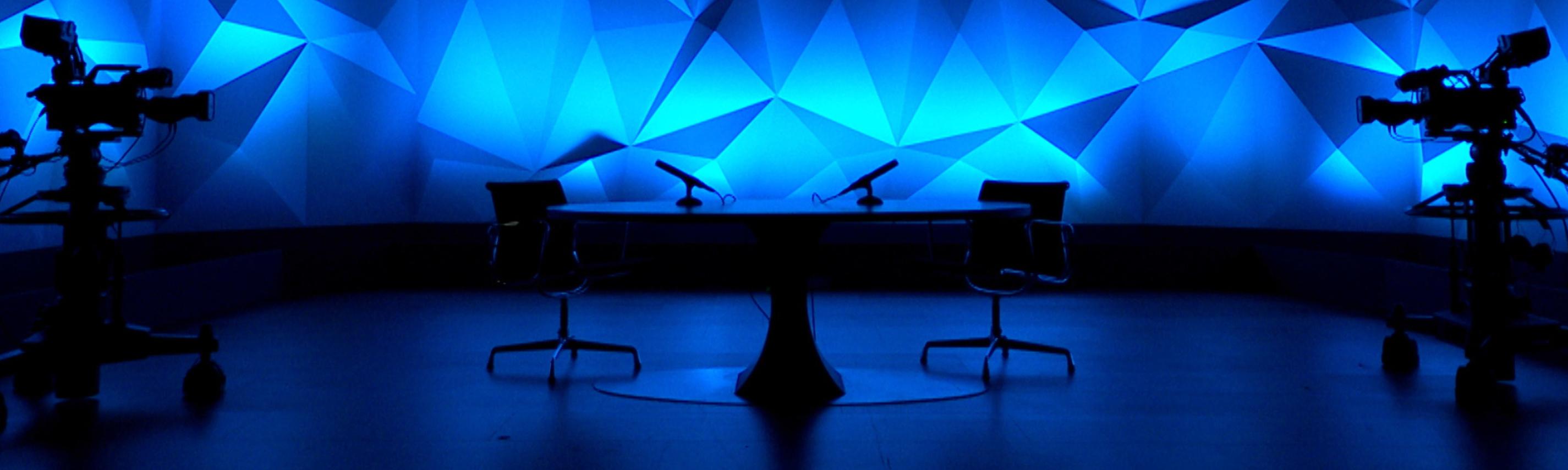 Science Talk Studiokulisse