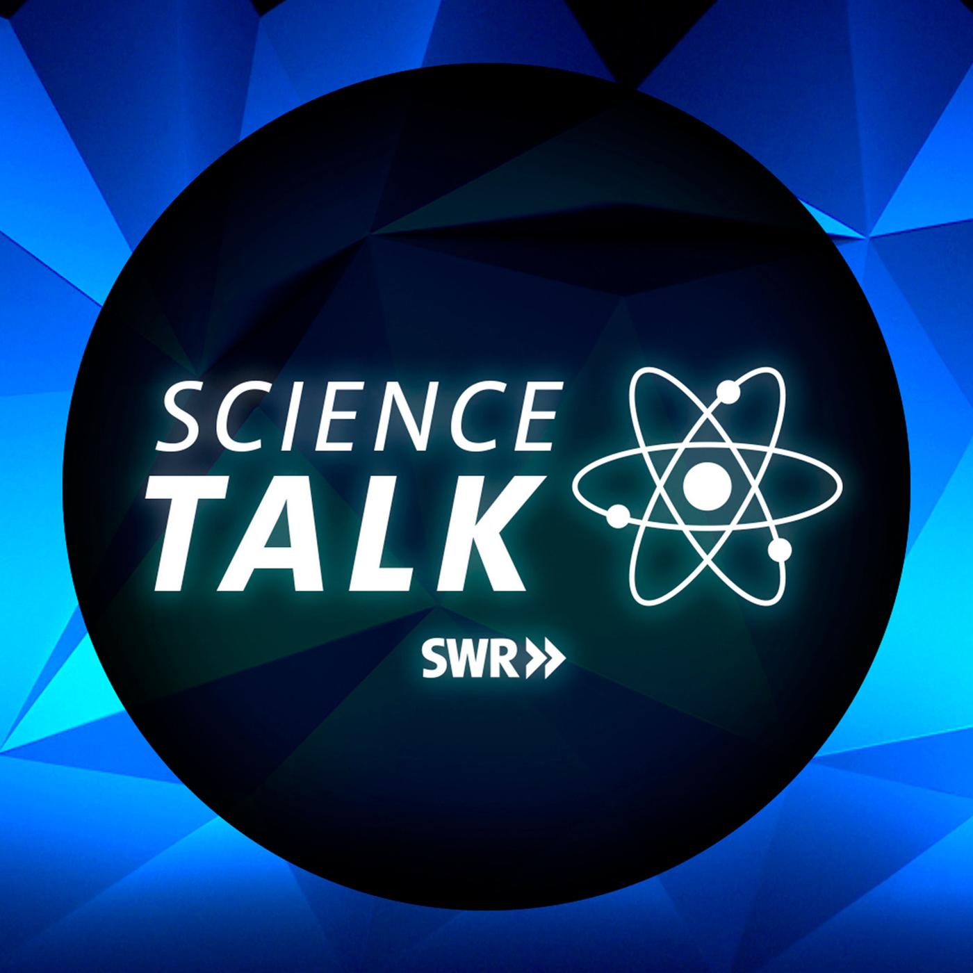 Das Sendungslogo der Sendung "Science Talk"