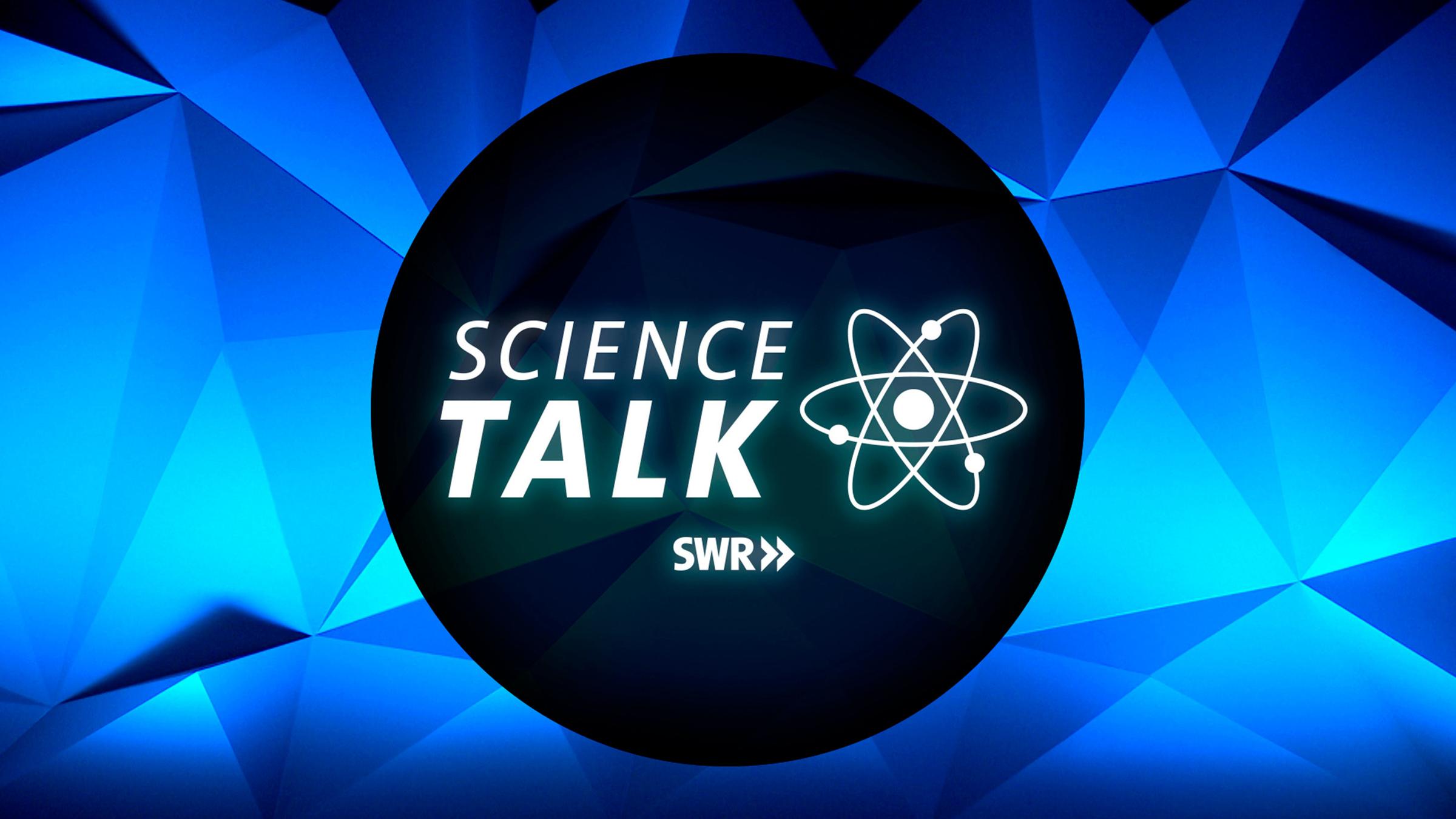 Das Sendungslogo der Sendung "Science Talk"