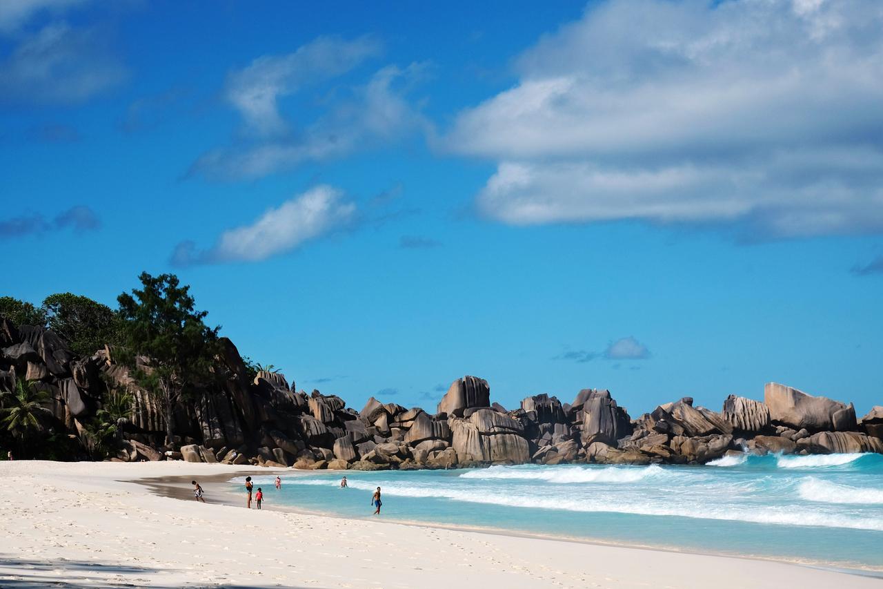 Strände und Felsformationen, La Digue