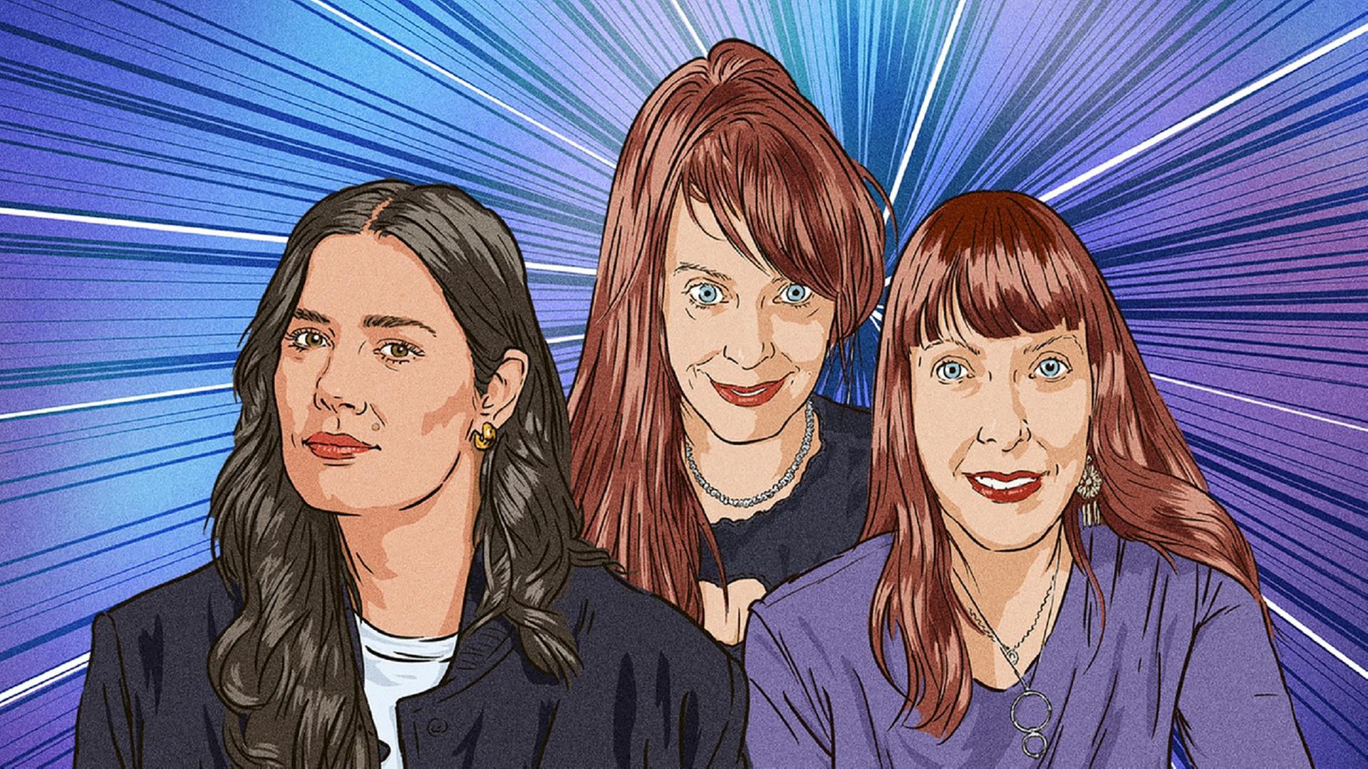 Tara-Louise Wittwer und Kersty & Sandra Grether