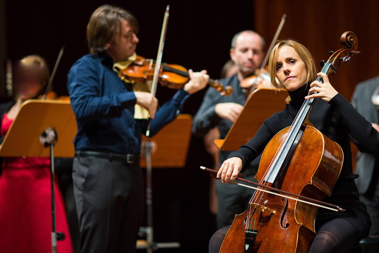 Cellistin Sol Gabetta