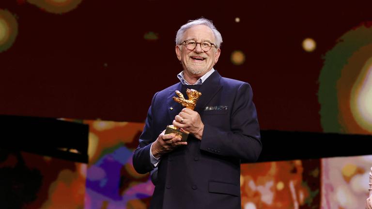 Die Verleihung des Goldenen Ehrenbären an Steven Spielberg