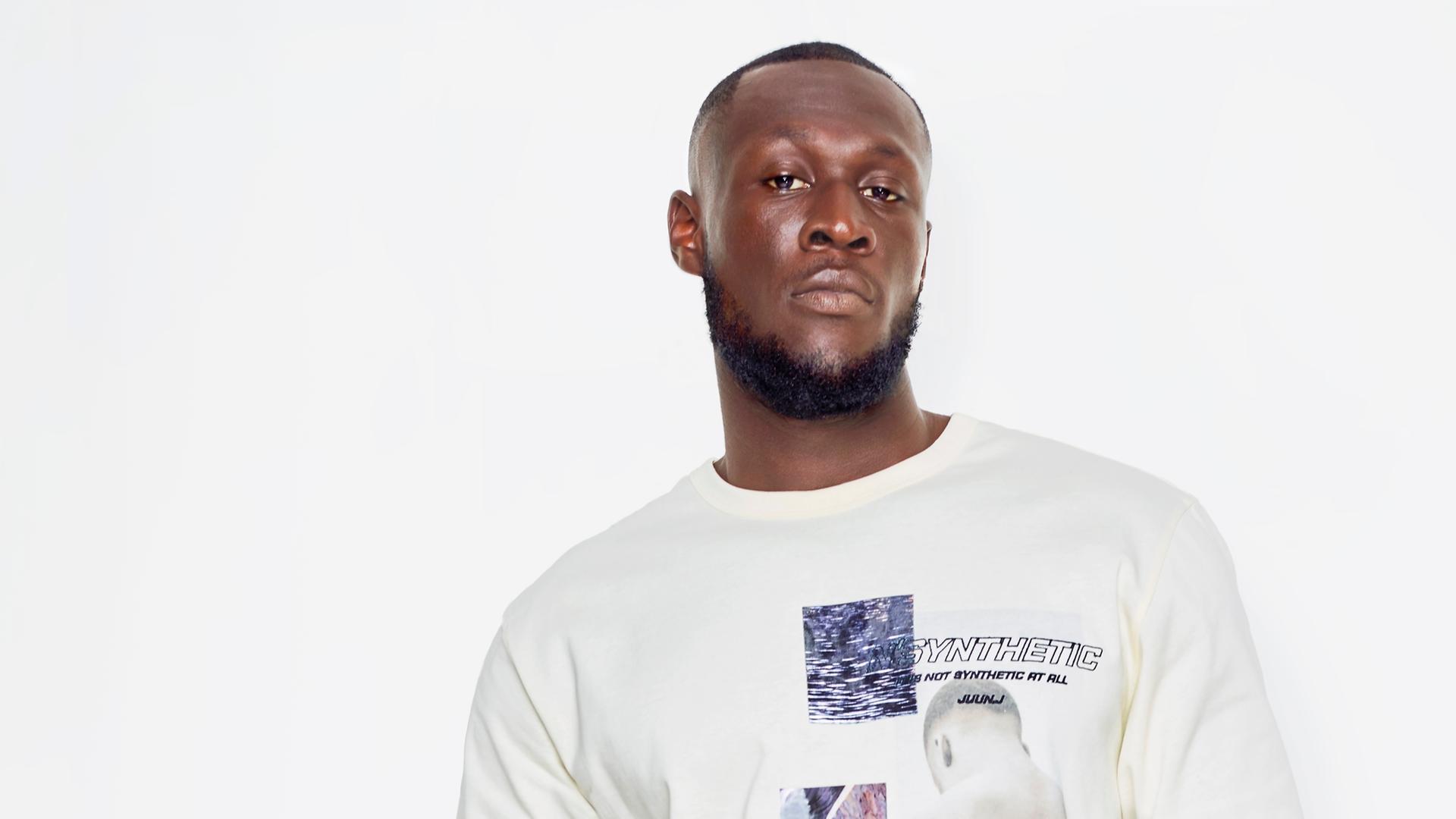 Der britische Musiker Stormzy 