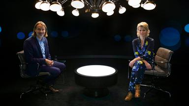Svenja Flaßpöhler bei Richard David Precht