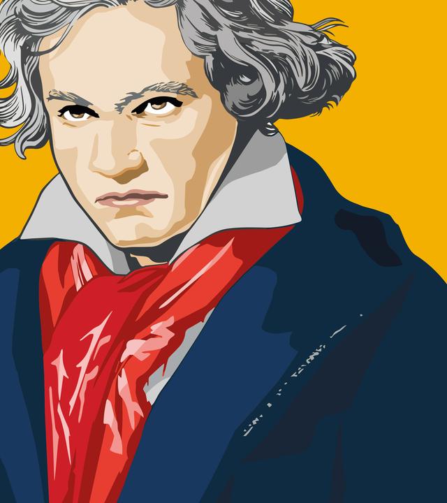 Beethoven Illustration