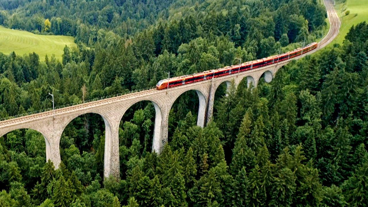 Traumhafte Bahnstrecken Der Schweiz