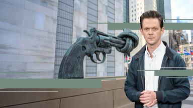 Jo Schück im UN-Gebäude in New York