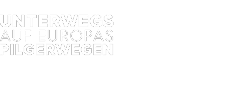 Unterwegs auf europas Pilgerwegen – Logo