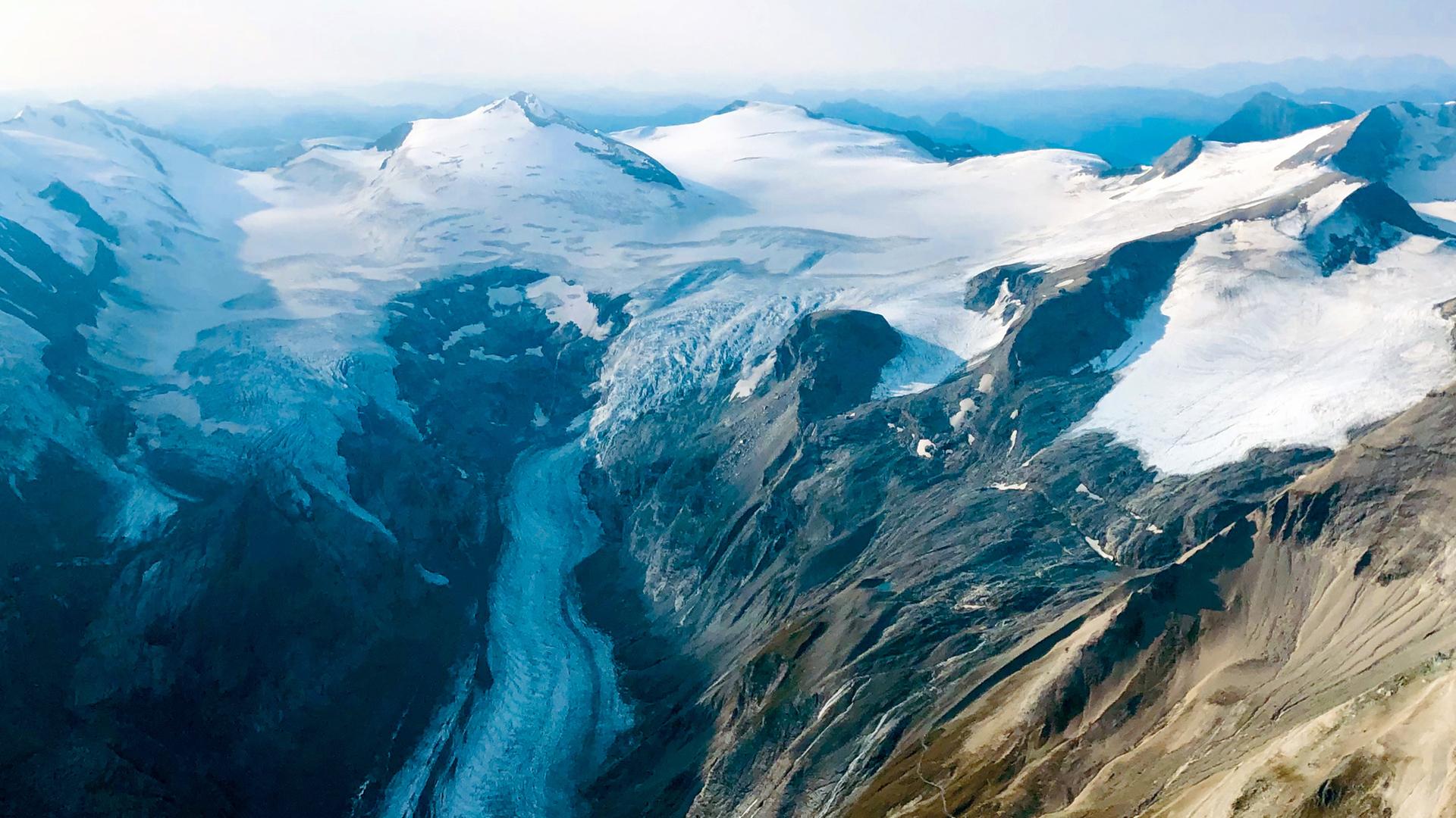 Großglockner mit Pasterze