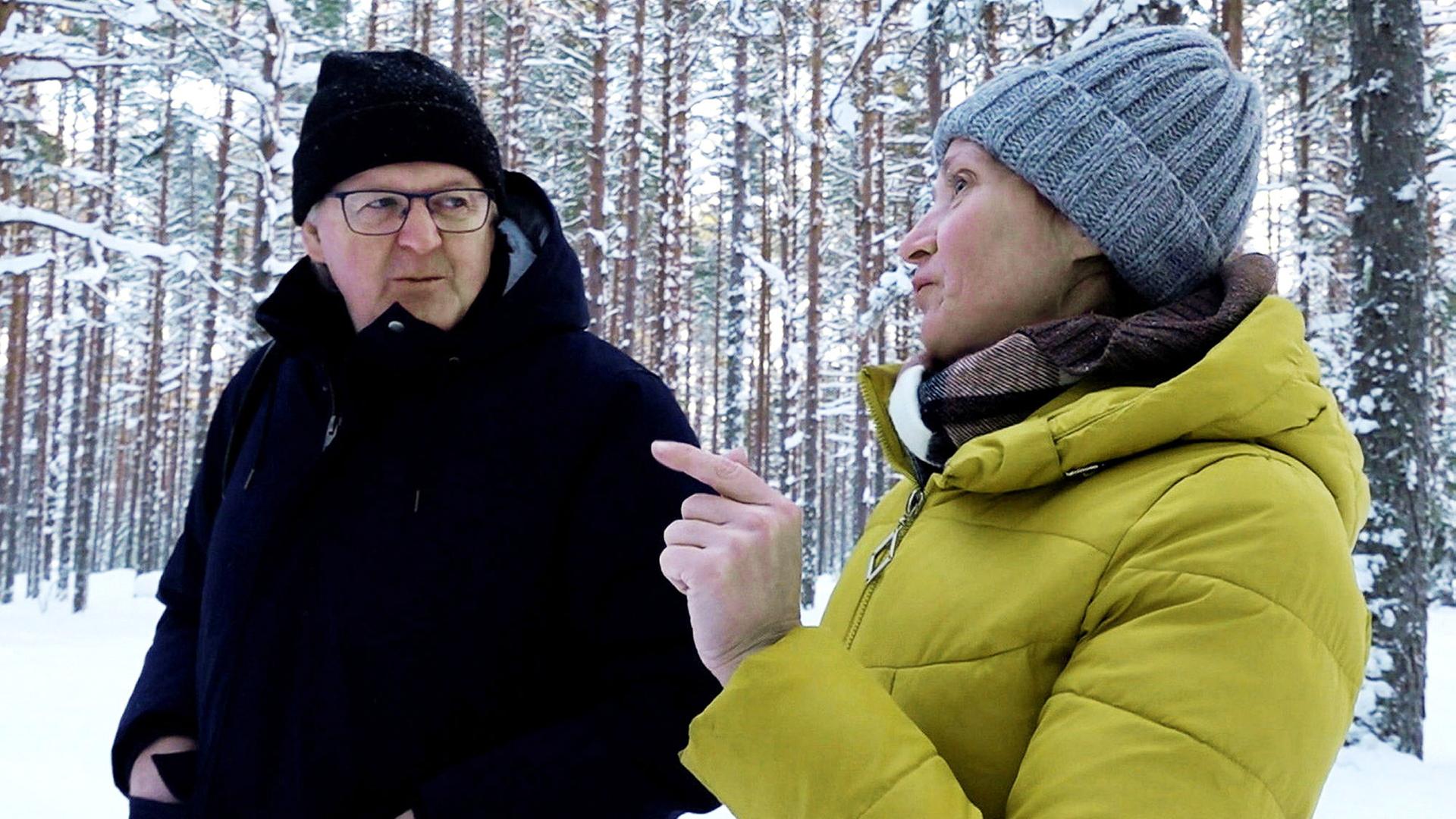 Christof Franzen im Gespräch mit Nadeschda Wassiljewna